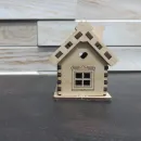 Набор деревянных заготовок «Деревенька на опушке» (7 домиков + мельница)